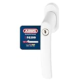 ABUS Abschließbarer Fenstergriff FG200 AB208 - 10er Set - Fensterknauf mit Druckzylinder, gleichschließend - ABUS-Sicherheitslevel 3 - 88562 - Weiß