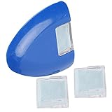 Professionelles Dreieckiges Schneiderkreide-Set Zum Markieren und Gestalten von Stoffen, mit 4 Farben Zum Nähen und Sticken, Geeignet für Schneider und Heimwerker (BLUE)