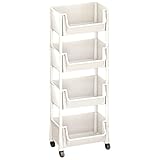 Rollwagen für Kinder, Rollwagen-Organizer - Rollwagen zur Aufbewahrung von Kinderbüchern mit großem Fassungsvermögen,Organizer für Spielzeug, Schreibwaren, Snacks, für kleine Räume, enge Räume für Arb