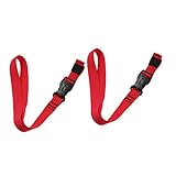 VALICLUD 2St Outdoor-Schnallenriemen nylonband koffergurt gepäckgurte Luggage Straps Befestigungsgurt Gepäck Spanngurt Bündelbänder Gepäckanhänger Gepäckbinderiemen Campingschnallengurt Abs