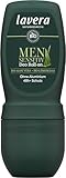 lavera Men sensitiv Deo Roll-On - 48 h Schutz - ohne Aluminium - zuverlässig bei Sport - vegan - Naturkosmetik - 50 ml