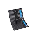 Travando Magic Wallet mit Münzfach Vegas Geldbörse Herren klein Slim Portemonnaie Mini Wallets for Men Geldbeutel Männer dünn Portmonee Brieftasche Geschenk Kreditkartenetui Portmonaise Portmonai