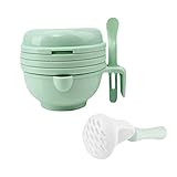 LABRIMP 1 Set Baby-Mahlschüssel Babynahrung Kleinkind-Nahrungsmittel-Werkzeuge Für Kinder Säuglingsnahrungsstampfer Baby- -Obstmühle Babynahrungsmühle Schüssel