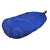 pistro Wasserdichte UV-Schutz Cockpitabdeckungen Aufbewahrung Universal für Meereskajak - Blau, M