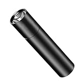 Housoutil 1Stk Taschenlampe Schlüsselanhänger Schwamm-Kit Kette künstlicher Schimmel Vakuum-Kit einzigartig USB Stift Taschenlampe Outdoor-Camping-Taschenlampe Aluminiumlegierung Black