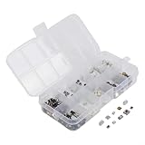 Wasserdichtes Druckknopfschalter-Set für Auto-Fernbedienung, 250 Stück, Touch-Mikroschalter für Elektronik