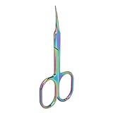 Cryfokt Nagelhautschere aus Edelstahl mit Spitzer Spitze Zur Entfernung Abgestorbener Haut, Extrafeine Maniküreschere für die Nagelpflege