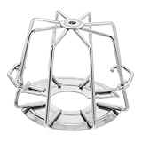 Alipis Feuer sprinklerkopf Schutzabdeckung aus Robustem Eisen Halterung für Deckenmontage Einfache Installation Schützt vor Schmutz und Tieren Silberfarbene Abdeckung für Innenbereiche