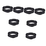 VICASKY 8 Stück Elastischer Hockey-schienbeinschoner Rutschfester Hockey Strap für Damen Herren Strapazierfähiger Eishockey-beinschutz mit Einfachem Anlegen Sicherer Halt für Hockeypads