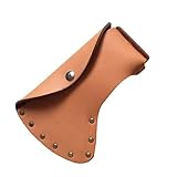 Multitool-Hammerhalter, offenes Lederetui für Axt, Axttasche aus weichem Leder, Hammerhalter, starke Gewichtskapazität, Axtträger für Wandern im Freien