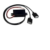 BYLSAGWHT Type C USB 48V 36V 24V12V to 5V DC DC Step Down Power Converter 12 Volt Buck 5 Volt Car Phone Charger Adapter(Micro USB Right Bend,11-60V_5V 3A)