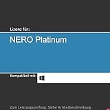 Lizenz für NERO Platinum I 2025 I 1 Gerät I 1 Jahr o. Unlimitiert I Vollversion | Windows PC/Laptop | Lizenzcode per Post o. E-Mail von softwareGO (postalischer Versand, unbegrenzte Laufzeit)