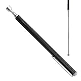 1 Stück Stabmagnet,Magnetstab,Teleskopmagnet,Magnetheber,Teleskop Magnet,Magnet Teleskopstab,Edelstahl,Ausziehbar,Bis Zu 62CM,für Schrauben,Mutter,Schlüssel,Metallteile (Schwarz)