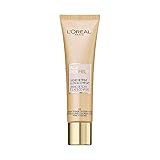 L'Oréal Paris Getönte Tagescreme, Feuchtigkeitsspendende Tagespflege mit Hyaluron, Für trockene und reife Haut, Age Perfect BB Cream, 02 Mittel bis Dunkel, 1 x 30 ml