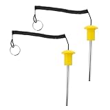 Supvox 2 Stück Magnetischer Gewichtsstapel-pin Zugseil Kompatibel Schneller Widerstandswechsel Langlebiger -magnetverschluss für Fitnessgeräte Zuhause und Profi-Sport