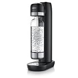 Arendo - Soda Maker Wassersprudler – inkl. 1000 ml Wasserflasche BPA frei – fein dosierbar – Soda Streamer kompatibel mit 60 l CO2 Zylindern