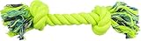 TRIXIE Spieltau für Hunde, 3273, Lime, Baumwolle/Polyester, 37 cm, zum Apportieren und Tauziehen