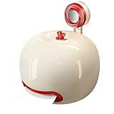 Deskium Papierspender ohne Bohren, Wandmontage, Saugnapf, 18 x 15 cm, für Küche und Badezimmer