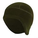 ZAMETTER Radsport-Kappe, warm, Fleece, Ohrbedeckung, winddicht, kältebeständig, gefüttert, Fahrradmütze (Marineblau)