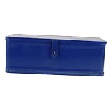 KONTONTY Werkzeugkasten rollende Werkzeugkästen werkzeugkoffer storage boxes sortimentskasten metall toolbox Werkzeugbehälter Organisator von Mechanikwerkzeugen Eisen Blue