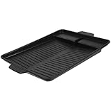 DOITOOL Koreanische Grillpfanne mit Antihaftbeschichtung Rechteckige Camping grillplatte für Gasgrill und Outdoor Bbq Leicht Hitzebeständig Einfach zu Reinigen für Zuhause und Unterwegs