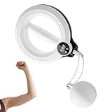 Brust- und Armtrainer – 360 Grad drehbarer Bauchtrainer mit LED-Anzeige, 3 Modi, Fitnessgerät für Oberkörperkraft, Brennstoff
