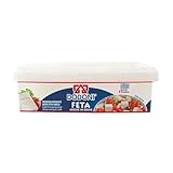 Dodoni Feta Schafkäse - 12x 200g - Fetakäse griechischer Feta Schafskäse in Salzlake Premium Qualität Superior Award 2018 43% Fett i.Tr. aus Griechenland 70% Schaf 30% Ziege Plastikbehälter