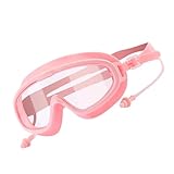 Schwimmbrille, die schwimmen, keine Schwimmbrille, fusionssicher, UV-Schutz, aus Silikon, mit Ohrstöpseln für und Reisen