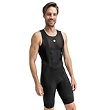 SIROKO - Fahrradträgerhose aus Recyclingmaterialien Malhao - L - Schwarz