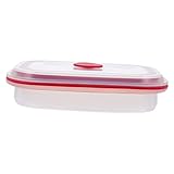 BEBEMOKO 1 x Mikrowellenbeheizte Lebensmittelbehälter, Lunchbox für Arbeit und Schule, ideal für Erwachsene, Thermo-Design mit Deckel für einfaches Erhitzen und Aufbewahren