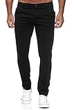 Tazzio Hose Chino Herren Slim Fit Chinohose Stoffhose Herrenhose Stretch Neu 19530 (36W/32L, Schwarz)