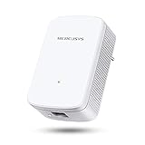 Mercusys ME10 WLAN Verstärker Repeater(Single-Band 300 Mbit/s, App Steuerung, Ethernet-Port, WPS, AP Modus, LED abschaltbar, kompatibel zu Allen WLAN Geräten)