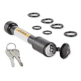 KIKAPA Verriegelung Empfänger Haken, Empfängersperre, mit 5/8 Zoll Stift für Empfänger von 2-1/2 Zoll Einfache Installation