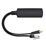 DC5 5 X 2 1 Mm Wasserdichter POEs Splitter Adapter IEEE802.3at Konform 10/100 Mbit/s Für Kamera Telefon Power Over Ethernet Splitter
