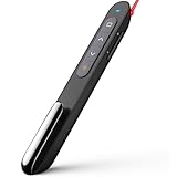 Norwii 2.4G Multifunktions Wireless Presenter mit Pointer für Powerpoint-Präsentation Fernbedienung, Präsentation Clicker, Slide Advancer