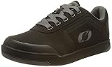 O'NEAL Pinned Flat Pedal Mountainbike Schuhe I MTB Downhill Freeride | Hoher Grip, perfekte Passform I MTB Schuhe Herren & Damen mit verstärkter Zehenkappe | Schwarz Grau | 43
