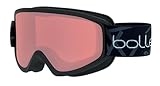 Bollé - FREEZE Skibrillen Schwarz matt - Vermillon Kat 2, Skibrille, Medium, Unisex Erwachsene,M