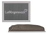 MC Trend Knietablett Kissentablett mit Kissen perfekt für Kinder Auto Reise Laptop Bett Couch (Lieblingsmensch)