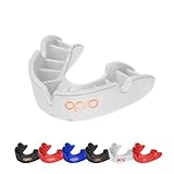 OPRO Mundschutz – Bronze-Level Zahnschutz für Boxen, Kampfsport, MMA, Erwachsene & Kinder – Selbstanpassende Schiene für Hockey, Kickboxen, Rugby – Essenzielle Passform – Mit zahnärztlicher Garantie