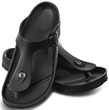 Aqua Speed Monaco Zehentrenner | Vielseitig einsetzbare Pool-Schuhe | Elegant & Praktisch | Schwarz 07 | Größe: 43