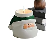 Christmas Scented Candles - Santa Claus Wax Jar Candle with Festive Fragrance, Relaxing Holiday Aromatherapy for Home Party Winter Eve Celebration, Glass Jar Decorative Candle 3 Inch