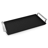 AEG Plancha Grill 2.0, Antihaft-Keramikbeschichtung, Easy2Clean, optimale Hitzeverteilung, Indoor BBQ, für Backofen und Kochfeld, A9HHPG11