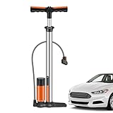 Tauchtankpumpe | Tragbare Edelstahl-Handpumpe | Fahrradausrüstung für Tauchen Schwimmen Camping Wandern Abenteuer Outdoor Picknick Paintball Airsoft