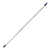 Glasthermometer -10 bis +50 °C, 300 mm. Zur Messung von Wasserflüssigkeit für selbstgemachten Wein und Bier oder für Labor und wissenschaftliche Verwendung. Hergestellt in Großbritannien