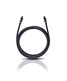 Oehlbach Easy Connect Opto 150 - Optisches Digitalkabel mit Toslink-Stecker - Geeignet für Soundbar, Blu-Ray Player & PS4-1,5 m - schwarz/grau