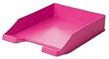 HAN Briefablage KLASSIK, 6 STÜCK Schreibtisch Organizer, Bürobedarf, Ablagefächer, Büromaterial, Briefkorb, Dokumentenablage, bis Format A4/C4, 1027-S-56, pink