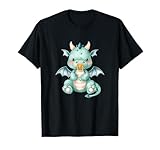 Nettes Schnullerdrachen Babykostüm T-Shirt