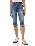 Cecil Damen B378658 Jeans, Light Blue Authentic Washed, 28W/19L