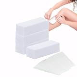 400 Stück Vliesstreifen für Warmwachs und Zuckerpaste Wachsstreifen Vlies Wachsstreifen Bikini Wachsstreifen für jede Art von Depilation auf Bein, Brust, Rücken, Intimbereich & Gesicht （7x20cm）