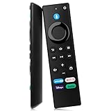 Ersatz-Sprachfernbedienung passend für Fire Smart TVs Cube (1st/2nd/3rd Gen), Smart TVs Stick 4K(1st/2nd Gen)/4K Max (1st Gen), Smart TVs Stick (2nd/3rd Gen), Smart TVs Stick Lite, Smart TVs (3rd Gen)